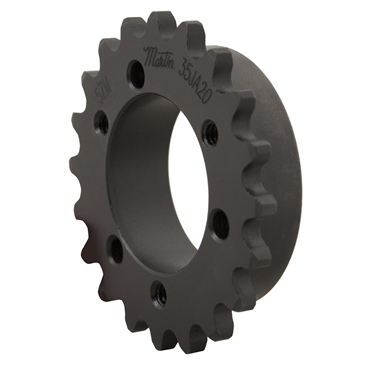 Single Strand Sprocket; 40 Chain Size; 27 Teeth; Requires SH QD Bushing